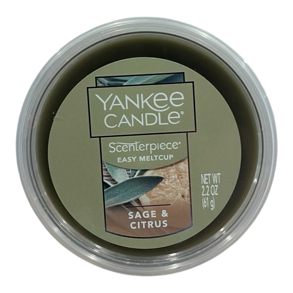 Yankee Candle Sage & Citrus Scenterpiece Easy MeltCup